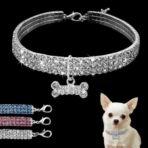 Bling Rhinestone Collar